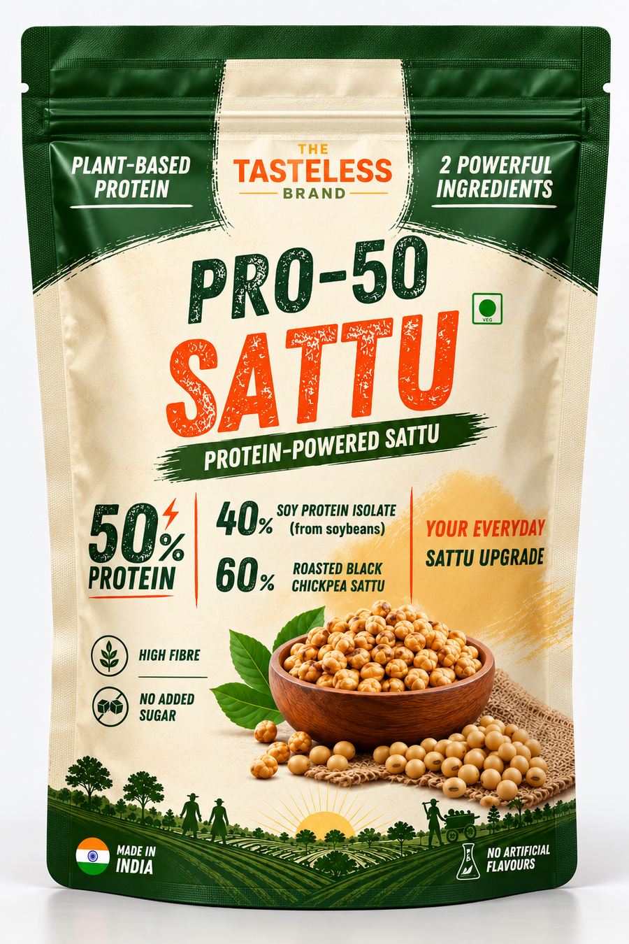 PRO-50 PROTEIN POWERED SATTU