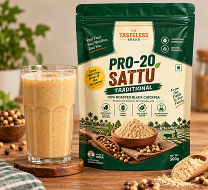 PRO-20 TRADITIONAL SATTU | 20% PROTEIN AND HIGH FIBRE